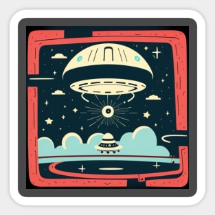 Toddler Boy Space Adventure Sticker